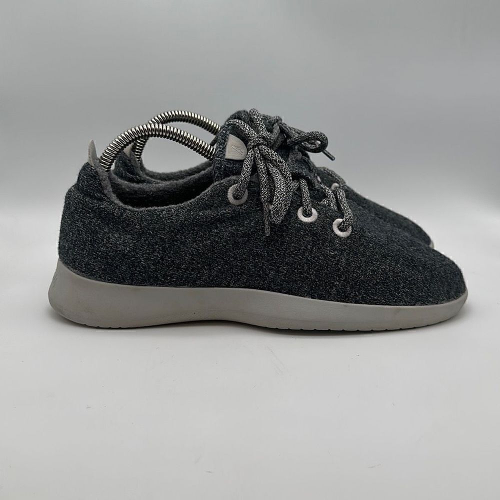 Allbirds Sneakers Men's Wool Runners Size 10 Charcoal Gray Carbon Neutral